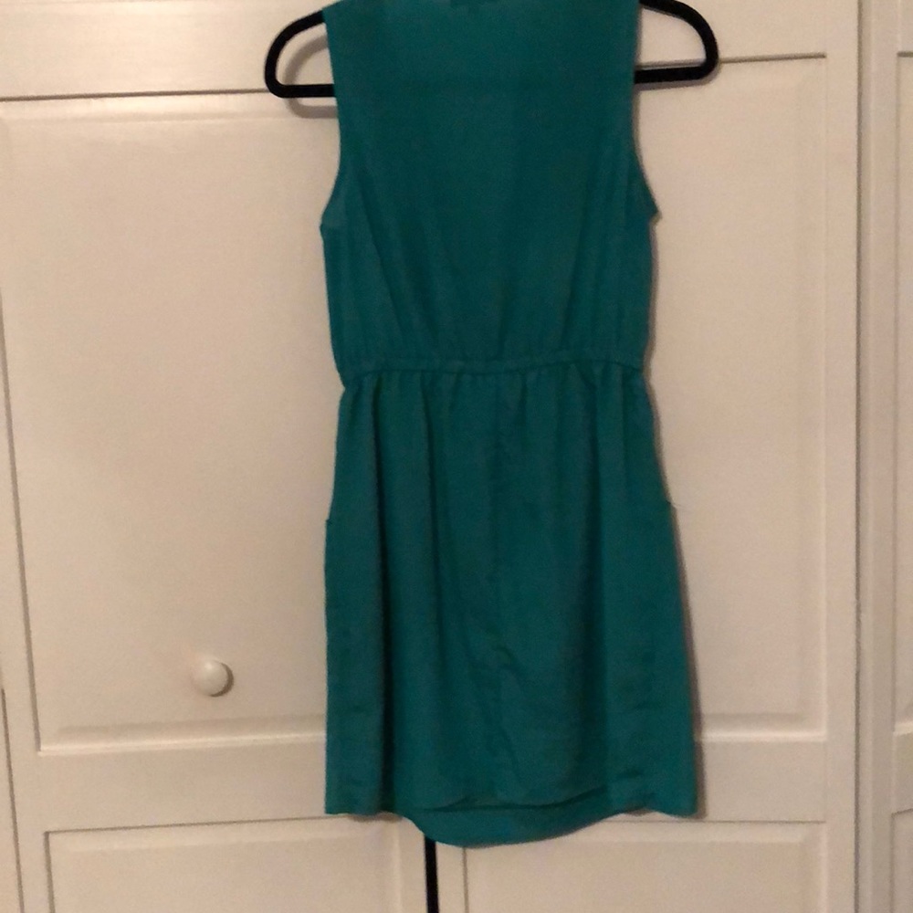 M Green Ruffle Dress - Picture 2 of 3
